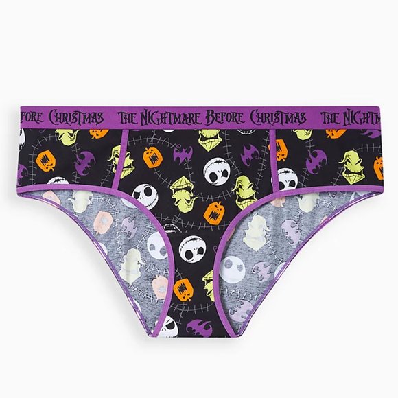 ❤️NWT VINTAGE TORRID PANTY NIGHTMARE BEFORE CHRISTMAS OGGIE JACK HALLOWEEN - Picture 2 of 16